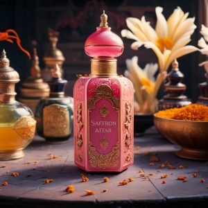 Saffron Attar/ Natural Perfume - Alcohol Free