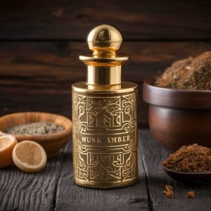 Musk Amber Attar Natural Perfume - Alcohol Free